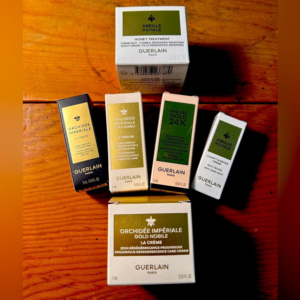 New Guerlain deluxe travel skincare set